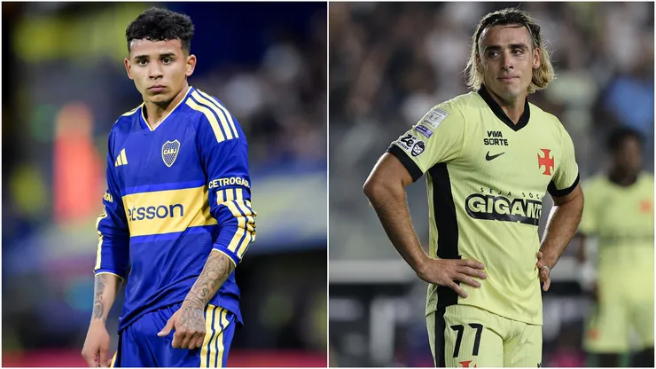Leonel Flores of Boca Juniors and Claudio Spinelli of Vasco da Gama