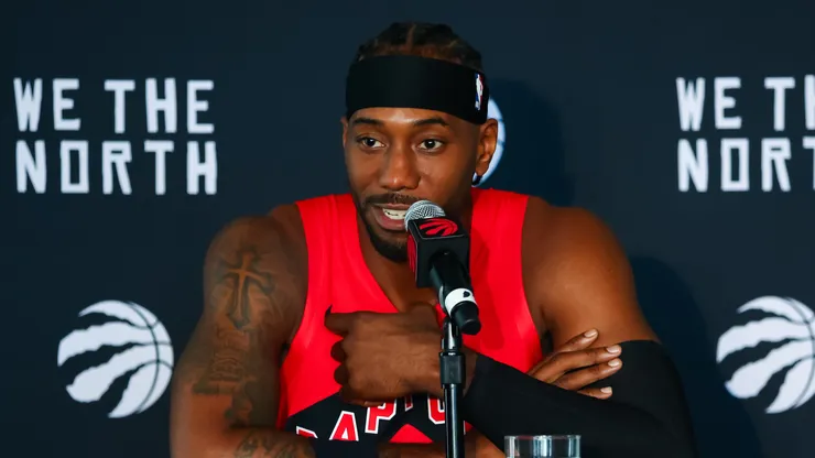 Kawhi Leonard of Toronto Raptors.
