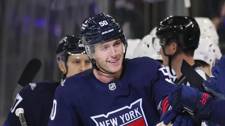 Will Cuylle #50 of the New York Rangers.