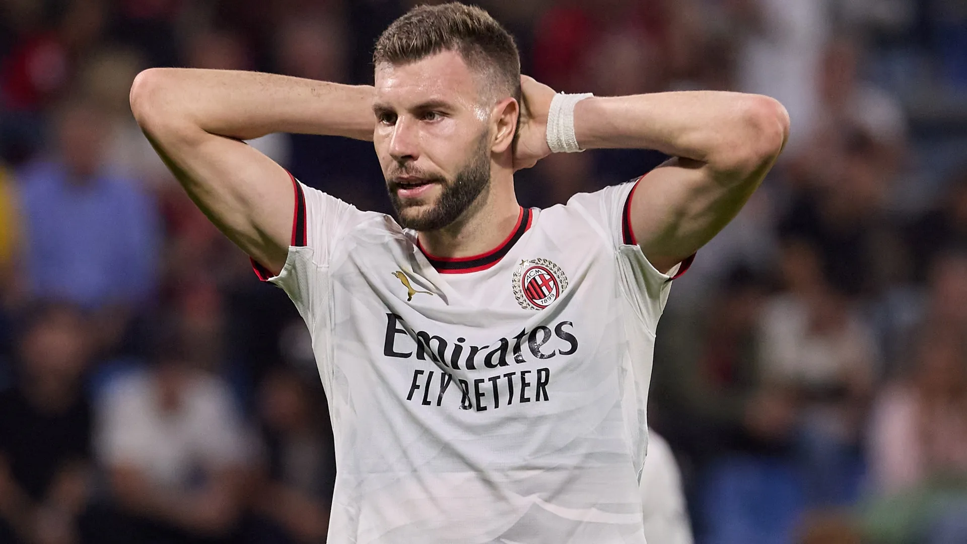 Strahinja Pavlovic of AC Milan (Source: Emmanuele Ciancaglini/Getty Images)