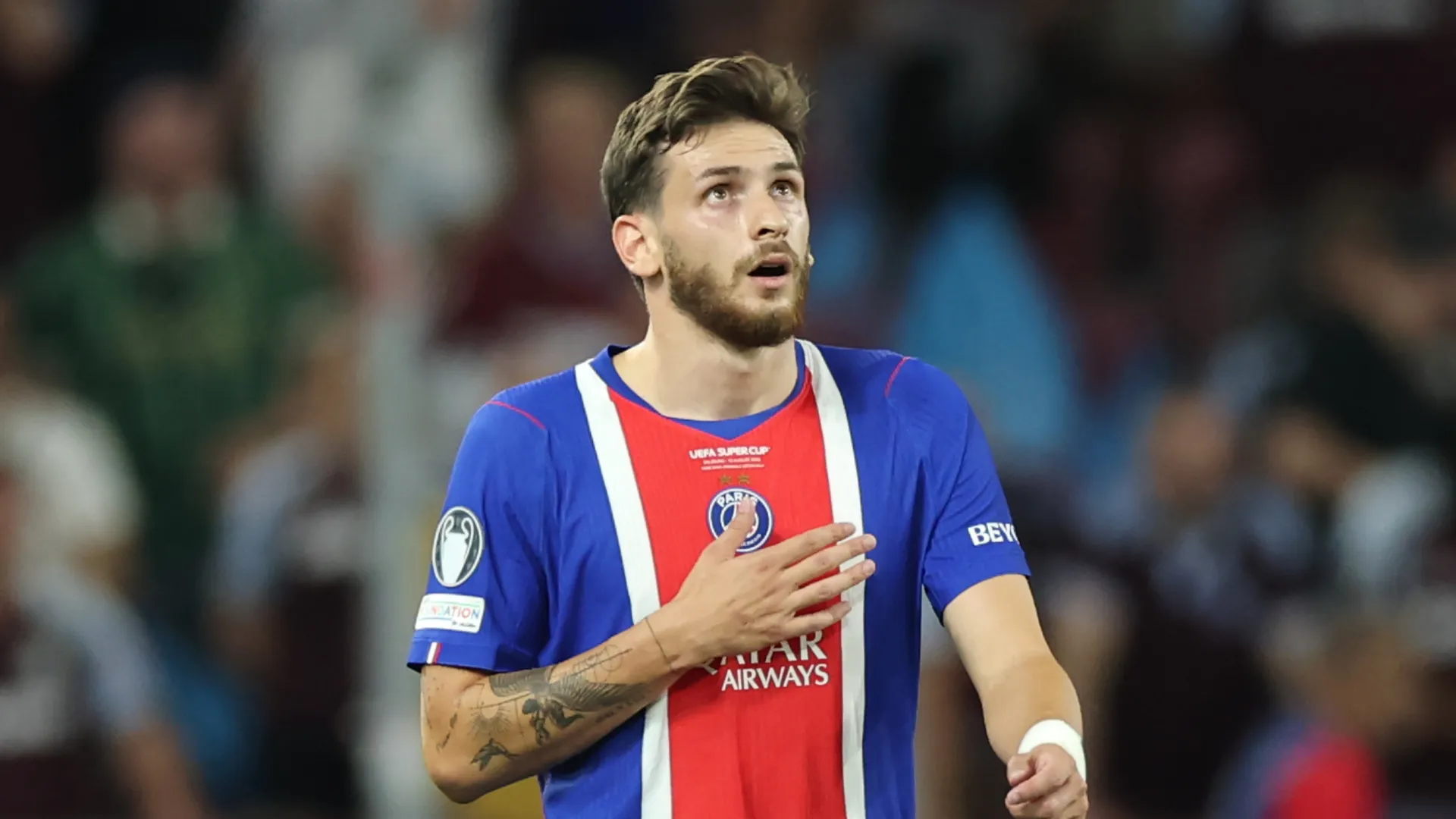 Khvicha Kvaratskhelia of PSG.