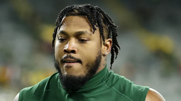 Josh Jacobs running back of the Green Bay Packers