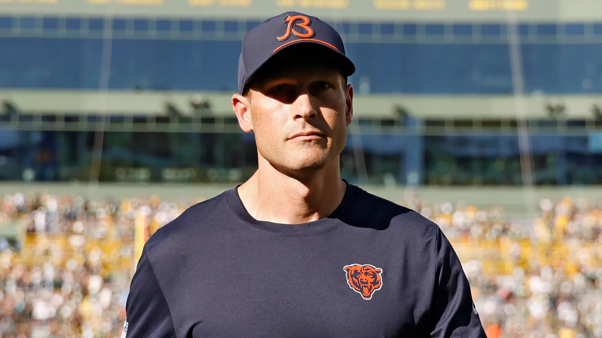 Head coach Ben Johnson of the Chicago Bears.