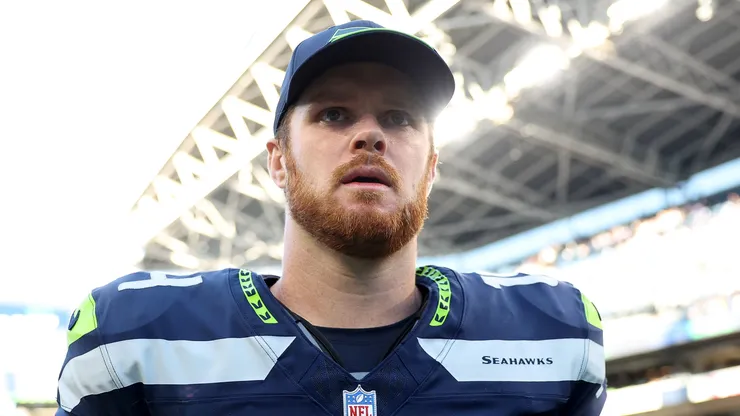 Sam Darnold #14 of the Seattle Seahawks