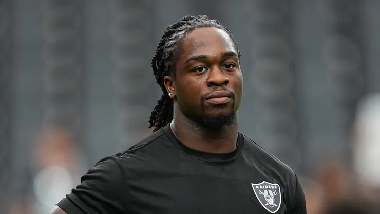 Ashton Jeanty #2 of the Las Vegas Raiders