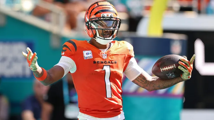 Ja'marr Chase #1 of the Cincinnati Bengals