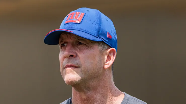 John Harbaugh head coach of the Giants
