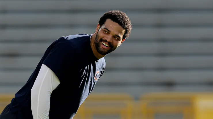 Caleb Williams #18 of the Chicago Bears.