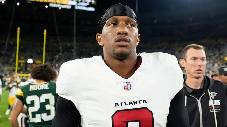 Michael Penix Jr. #9 of the Atlanta Falcons