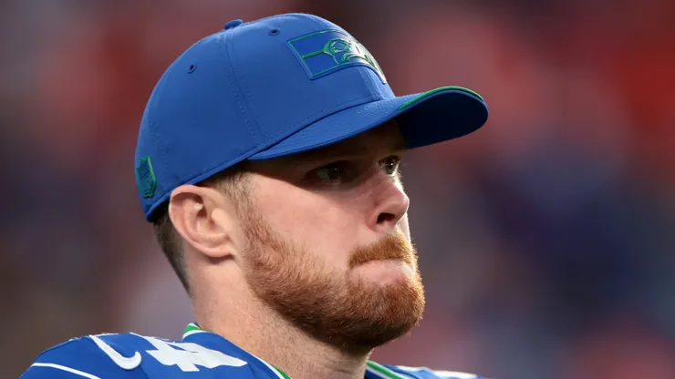 Sam Darnold quarterback of the Seattle Seahawks