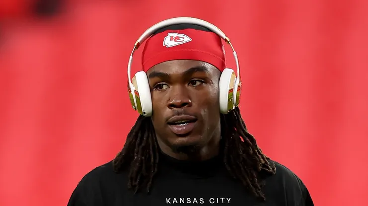 Rashee Rice #4 of the Kansas City Chiefs.
