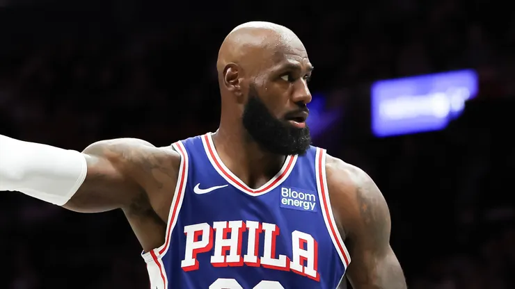LeBron James of Philadelphia 76ers.
