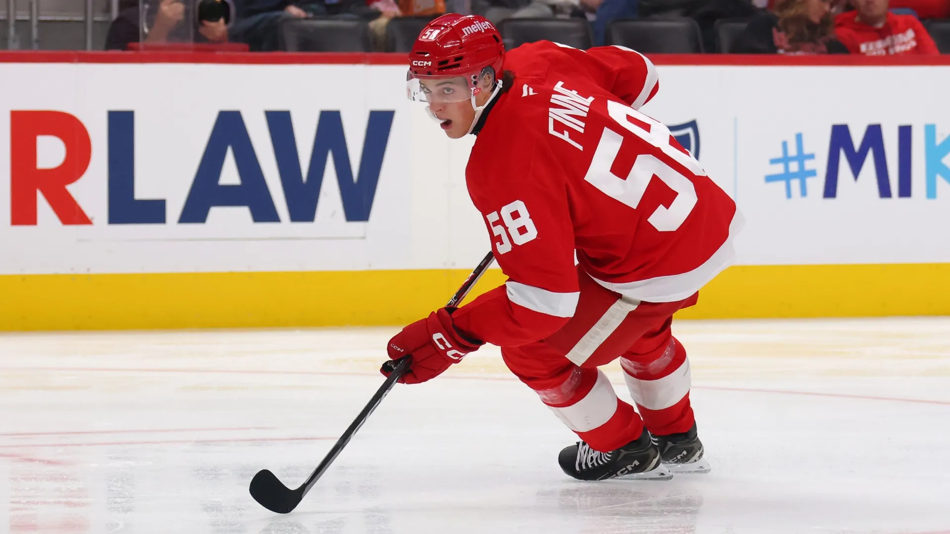 Emmitt Finnie Detroit Red Wings