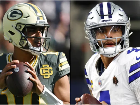 Starting and backup QBs on Packers vs Cowboys depth charts today in 2026 NFL Week 6 SNF
