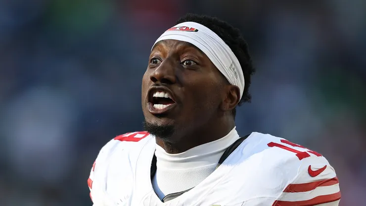 Deebo Samuel Sr. #19 of the San Francisco 49ers.