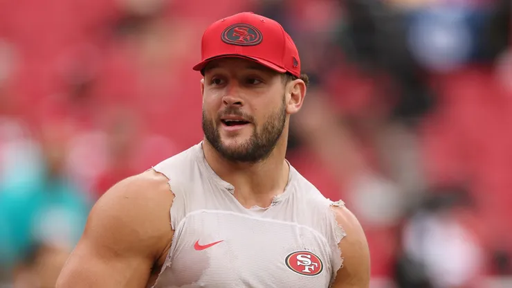 Nick Bosa #97 of the San Francisco 49ers