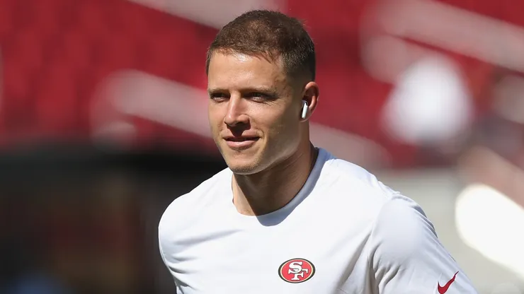 Christian McCaffrey #23 of the San Francisco 49ers