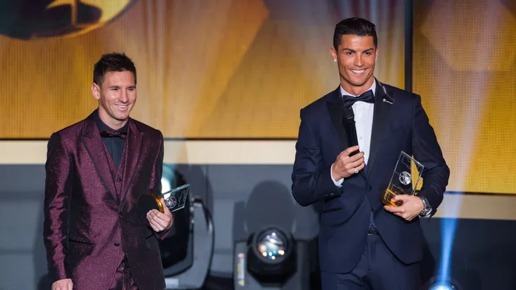 B.O.A.T. nominees Lionel Messi of Argentina and Cristiano Ronaldo of Portugal.
