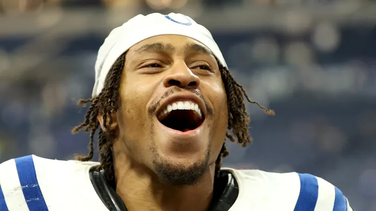Jonathan Taylor running back of the Indianapolis Colts
