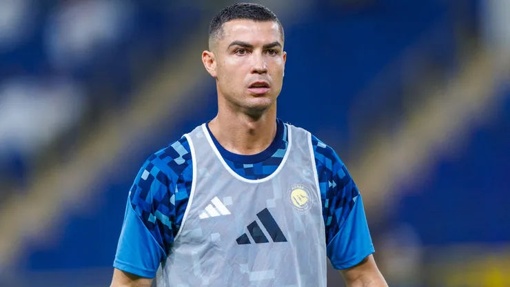Cristiano Ronaldo of Al Nassr during the Saudi Pro League match