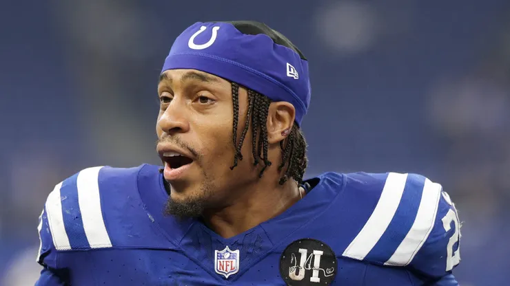 Jonathan Taylor running back of the Indianapolis Colts