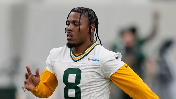 Josh Jacobs running back of the Green Bay Packers
