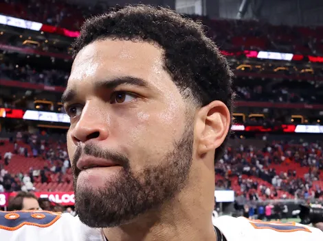 Is Caleb Williams playing today for Bears vs Patriots?