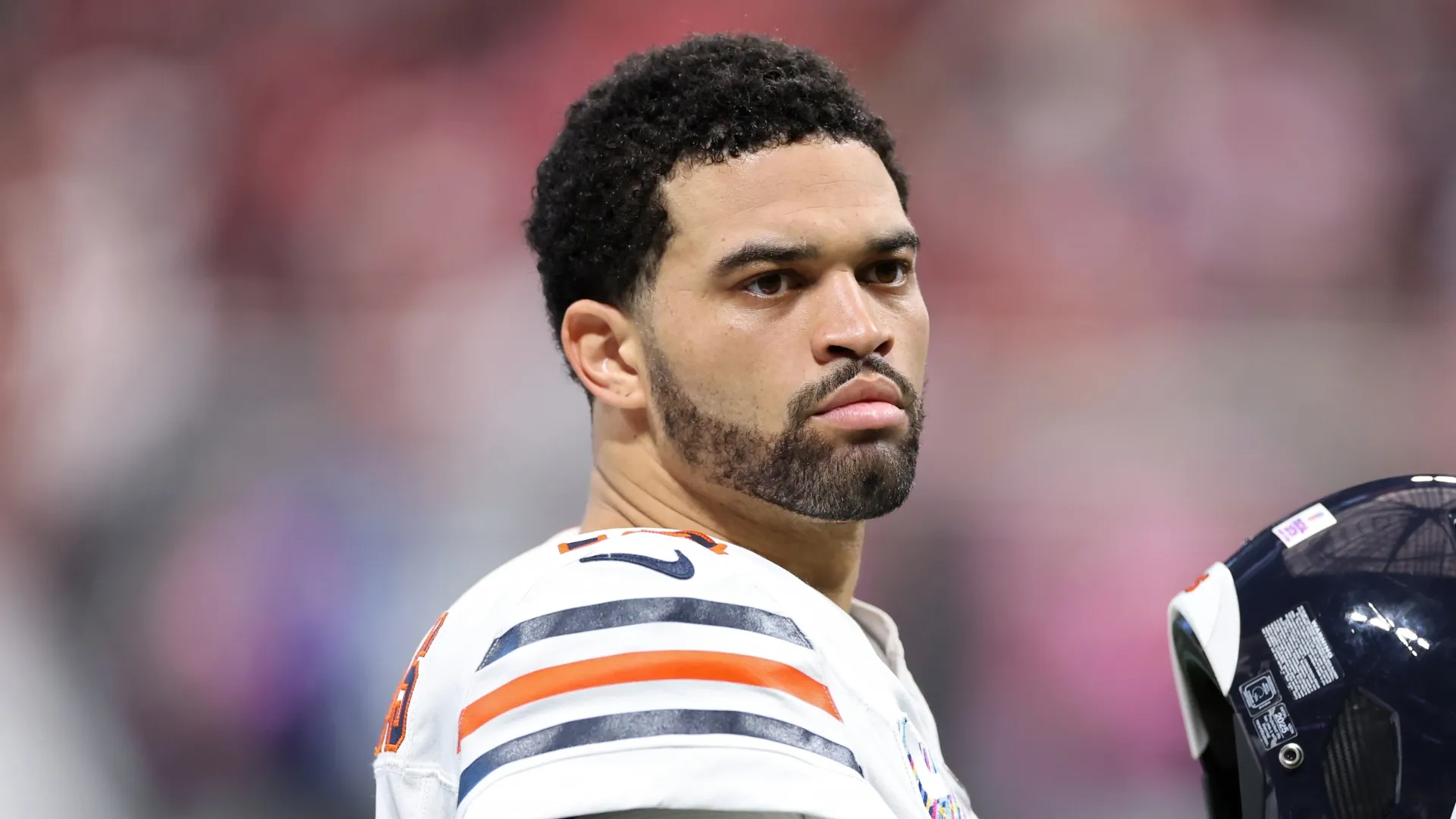 Caleb Williams #18 of the Chicago Bears