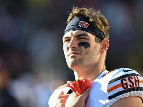 What happened to Cole Kmet and why is he out of Patriots vs Bears?
