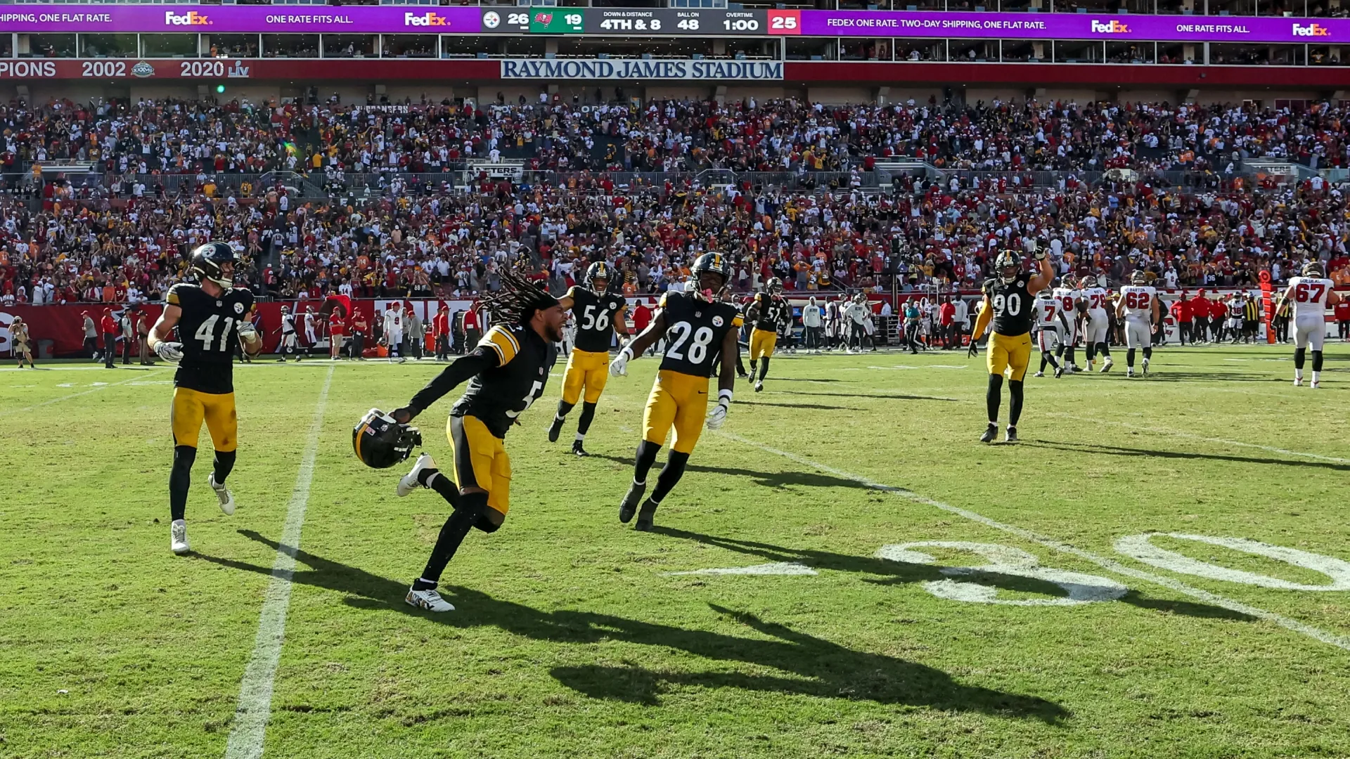 Jalen Ramsey #5 of the Pittsburgh Steelers (Source: Mike Carlson/Getty Images)