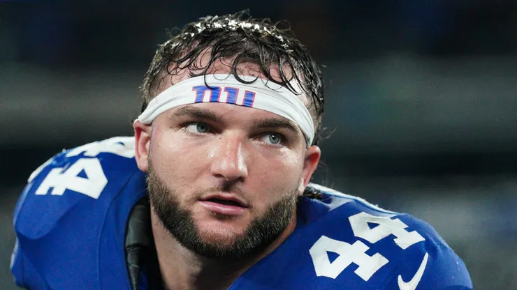 Cam Skattebo running back of the New York Giants