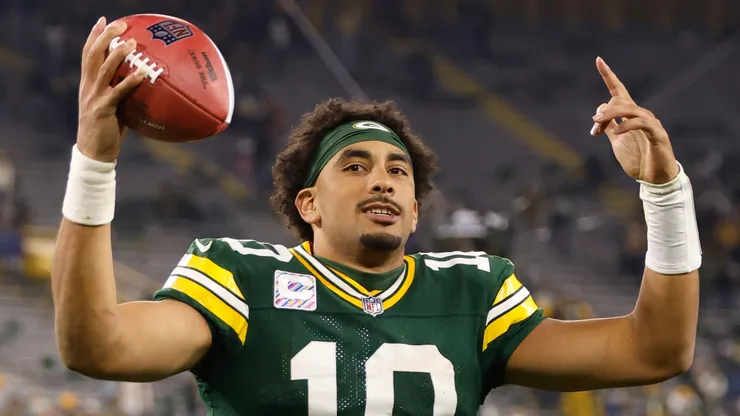 Jordan Love #10 of the Green Bay Packers