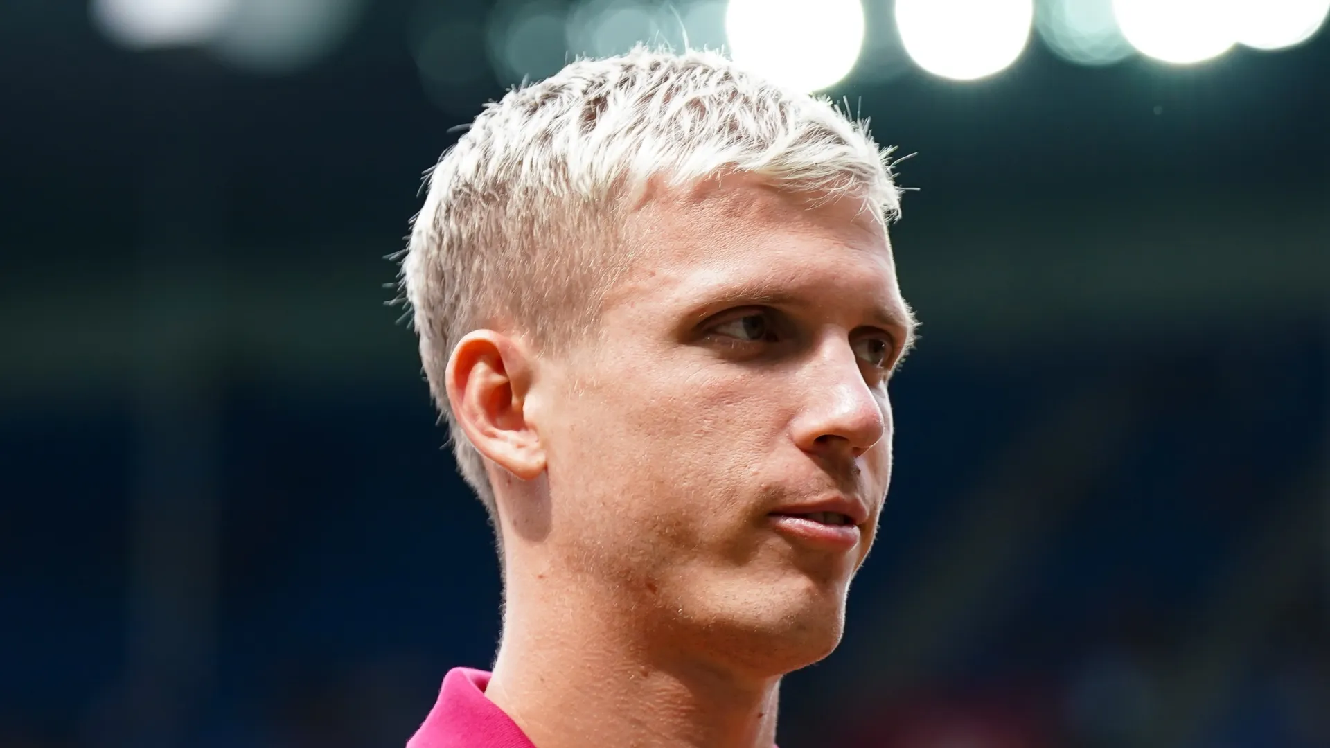 Dani Olmo of FC Barcelona arrives prior to the pre-season friendly match between FC Basel and FC Barcelona at St. Jakob-Park on August 16, 2026 in Basel, Switzerland.
