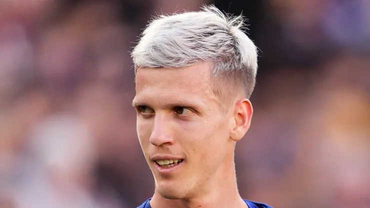 Dani Olmo of FC Barcelona at Spotify Camp Nou in Barcelona, Spain.