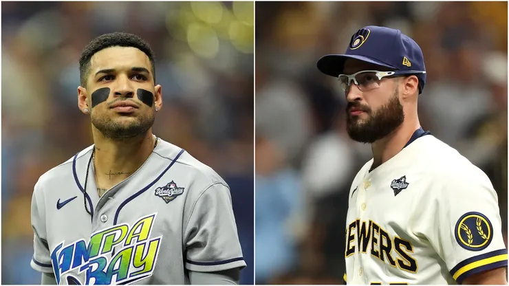 Victor Mesa Jr. of Tampa Bay Rays and Aaron Ashby of Milwaukee Brewers.