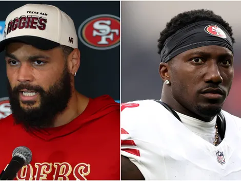 Why aren't Mike Evans, Deebo Samuel playing today for 49ers vs Falcons?