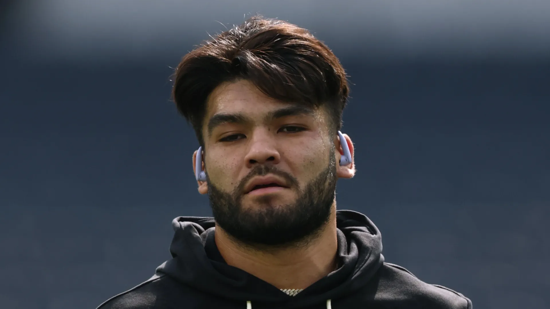 Puka Nacua #12 of the Los Angeles Rams bbefore the game against the Arizona Cardinals at SoFi Stadium on October 18, 2026 in Inglewood, California.