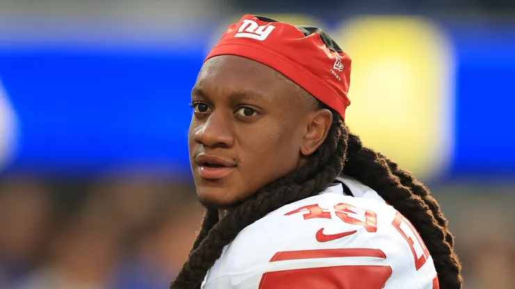 Tremaine Edmunds #49 of the New York Giants