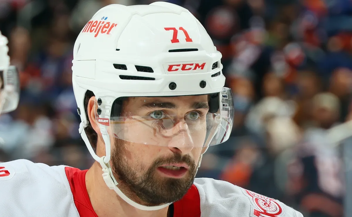Red Wings could trade Dylan Larkin to Devils after Connor Hellebuyck joined New Jersey