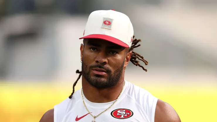 Fred Warner #54 of the San Francisco 49ers