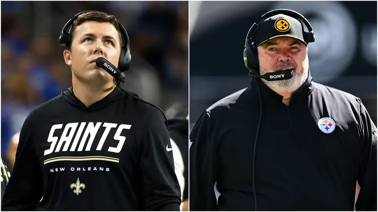 Kellen Moore (L) Mike McCarthy (R).