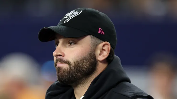Baker Mayfield quarterback of the Tampa Bay Buccaneers