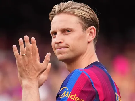 Why isn't Frenkie de Jong starting today for Barcelona vs Real Madrid?