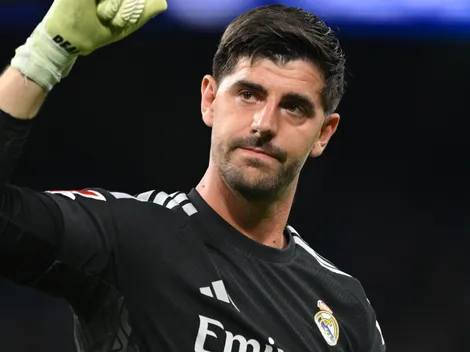 Why isn't Thibaut Courtois playing today for Real Madrid vs Barcelona?