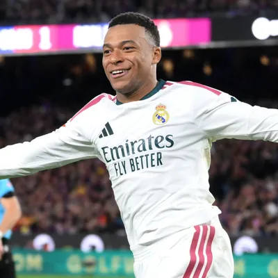 Kylian Mbappe nets brace as Real Madrid tops Barcelona