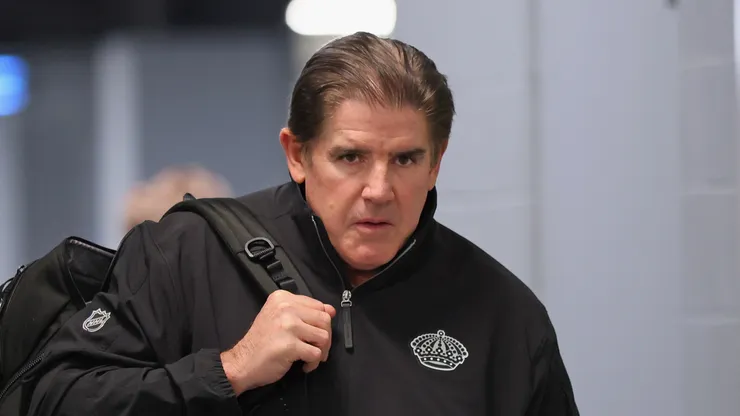 Head coach Peter Laviolette of the Los Angeles Kings.