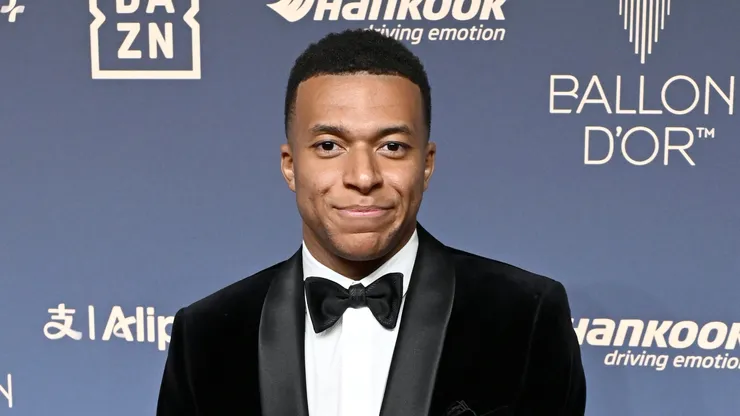 Kylian Mbappé attends the 70th Ballon D'Or Ceremony