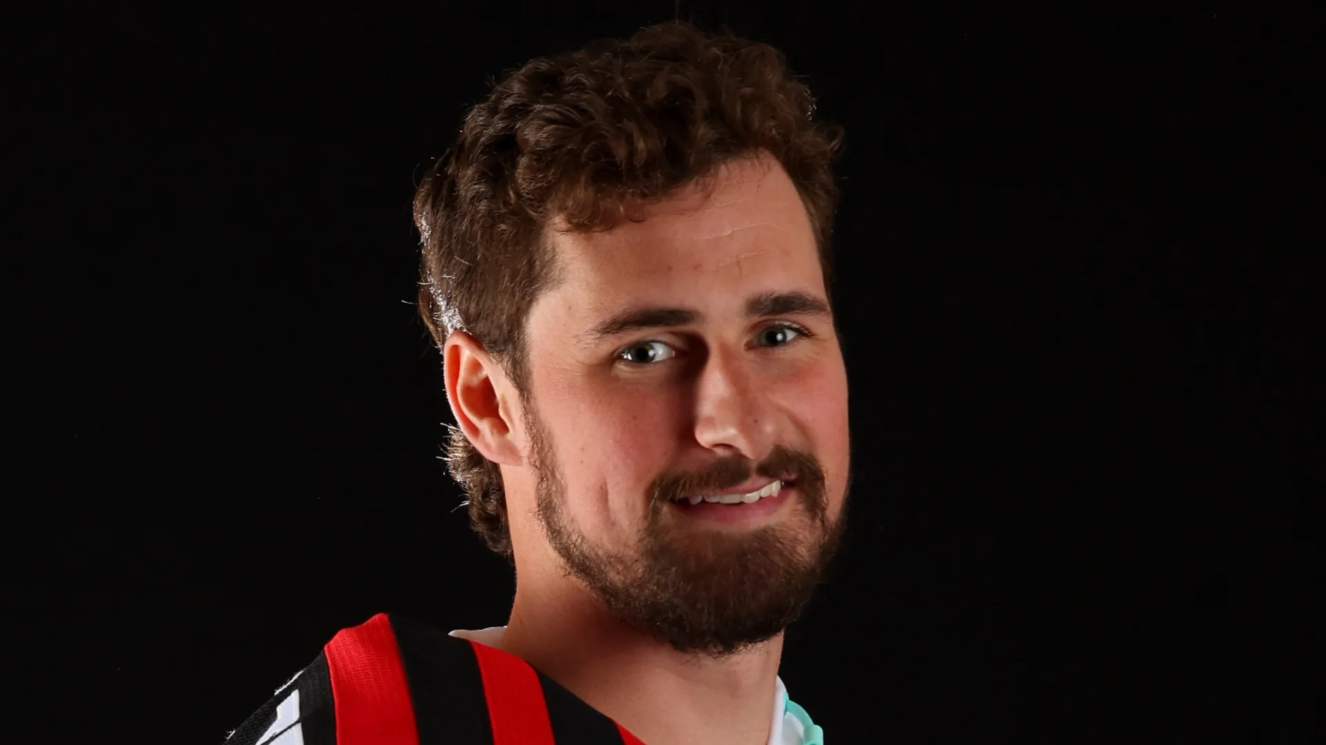Dylan Larkin #71 of the Detroit Red Wings poses for a portrait prior to the 2023 NHL All-Star Game at FLA Live Arena on February 04, 2023 in Sunrise, Florida.