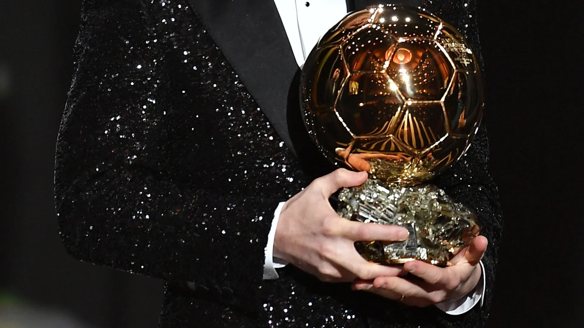 Lionel Messi is awarded with his seventh Ballon D’Or award (Source: Aurelien Meunier/Getty Images)