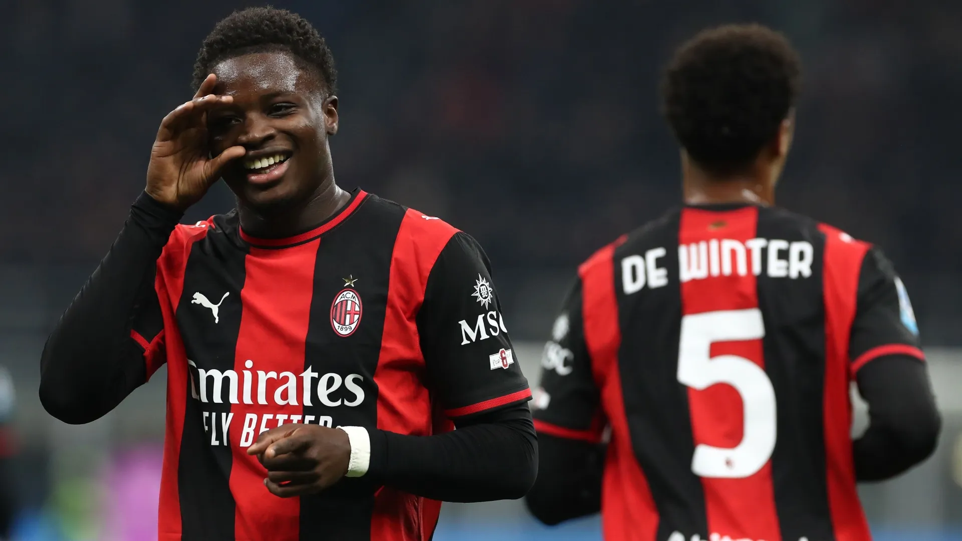Alphadjo Cisse’ of AC Milan (Source: Marco Luzzani/Getty Images)